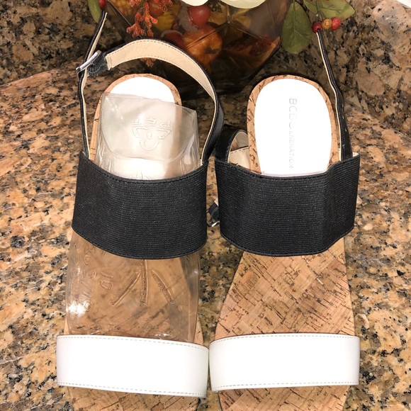 BCBGeneration- women’s size 10 wedges - Picture 2 of 8